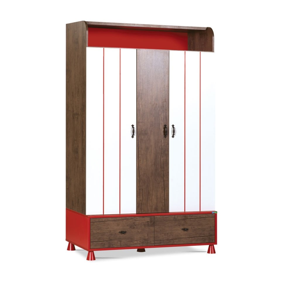 Pirate Jack 3 Doors Wardrobe