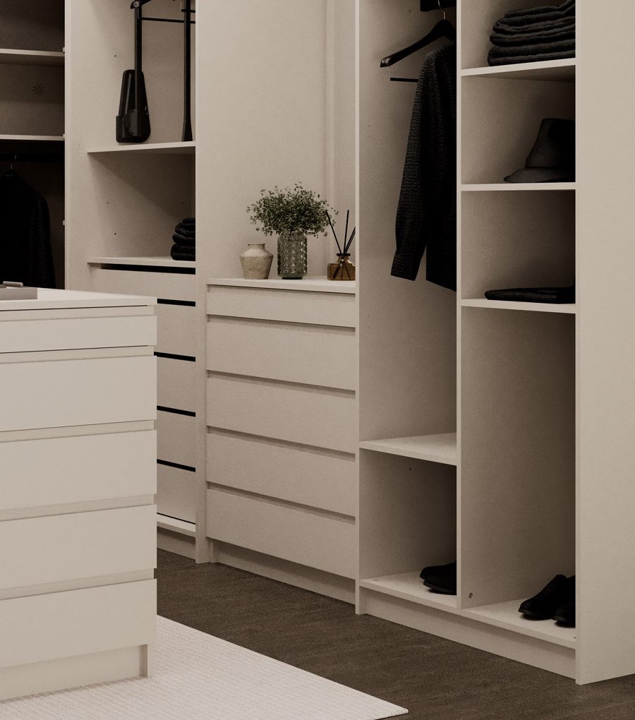 York Kum çekmeceli dolap modülü