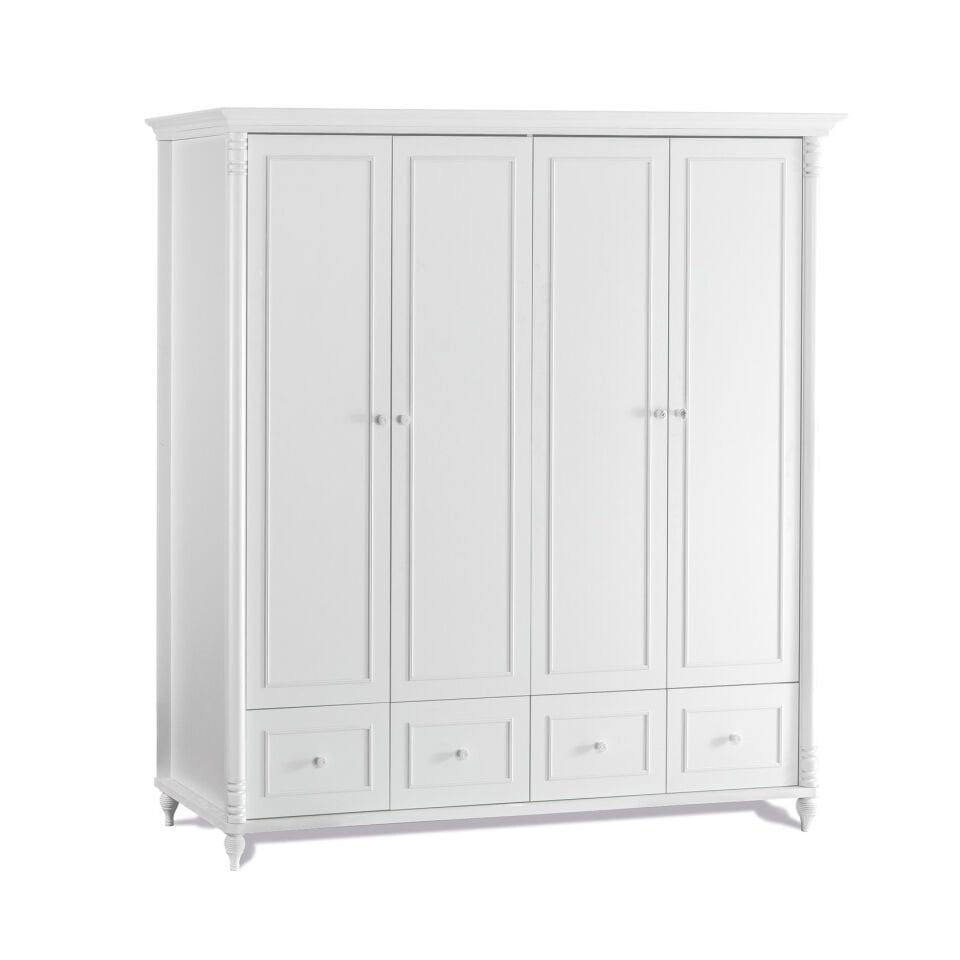 Nil 4 Kapaklı Çekmeceli Dolap