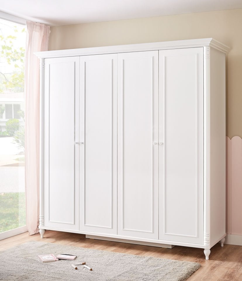 Nil 4 Doors Wardrobe