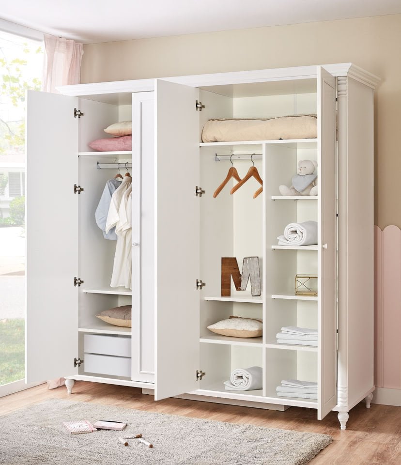 Nil Kleiderschrank mit 4 Türen