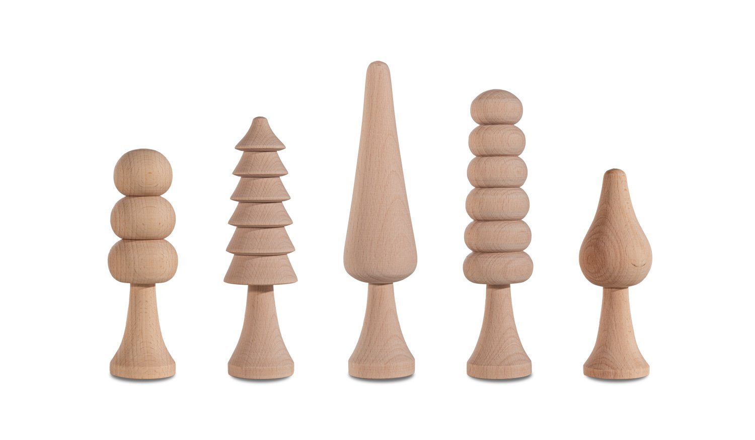 Woodba Wooden Tree Set