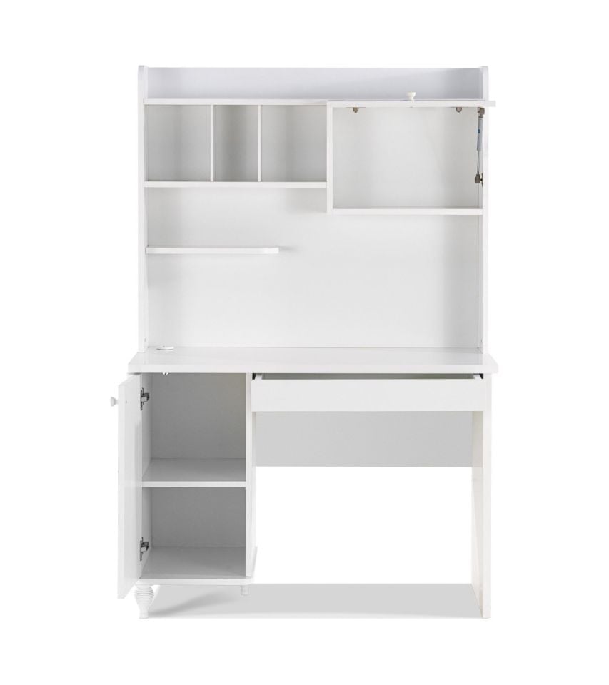 Nil Study Desk with Bookshelf