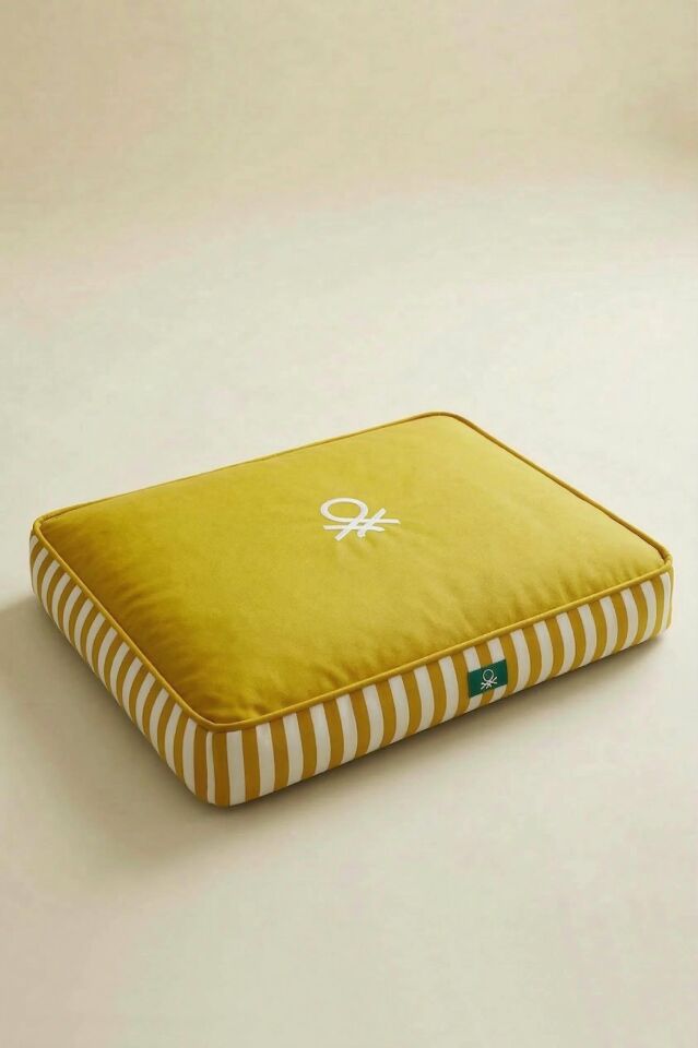 PetBed Çizgili Sarı