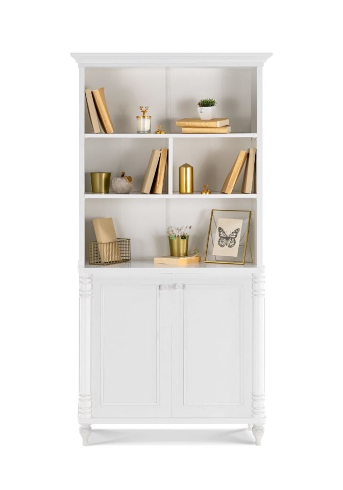 Nil Doored Bookshelf Upper Module