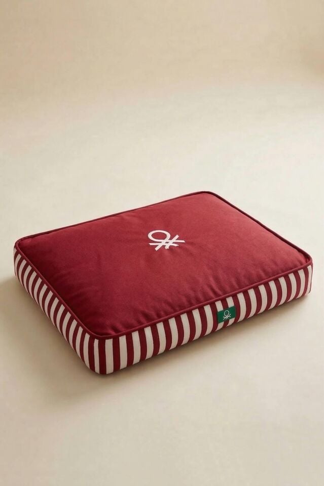 PetBed Çizgili Kırmızı