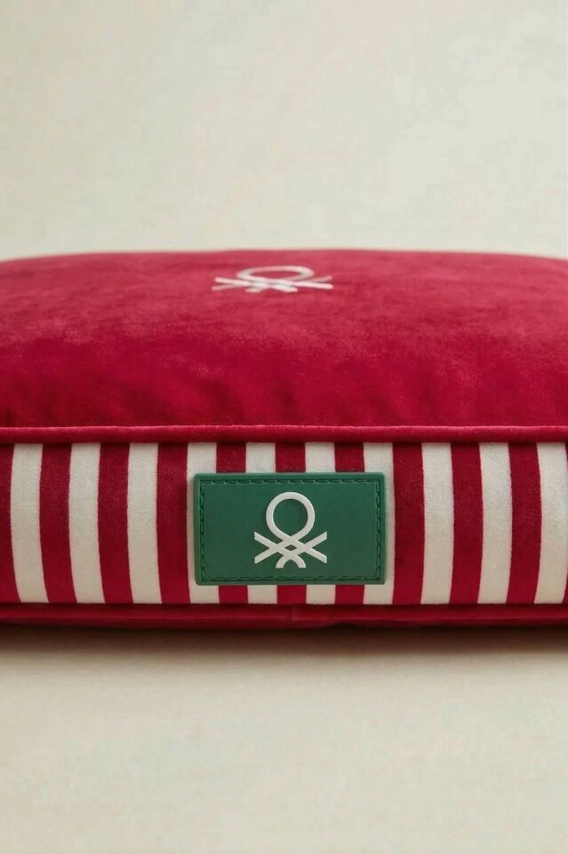 PetBed Çizgili Kırmızı