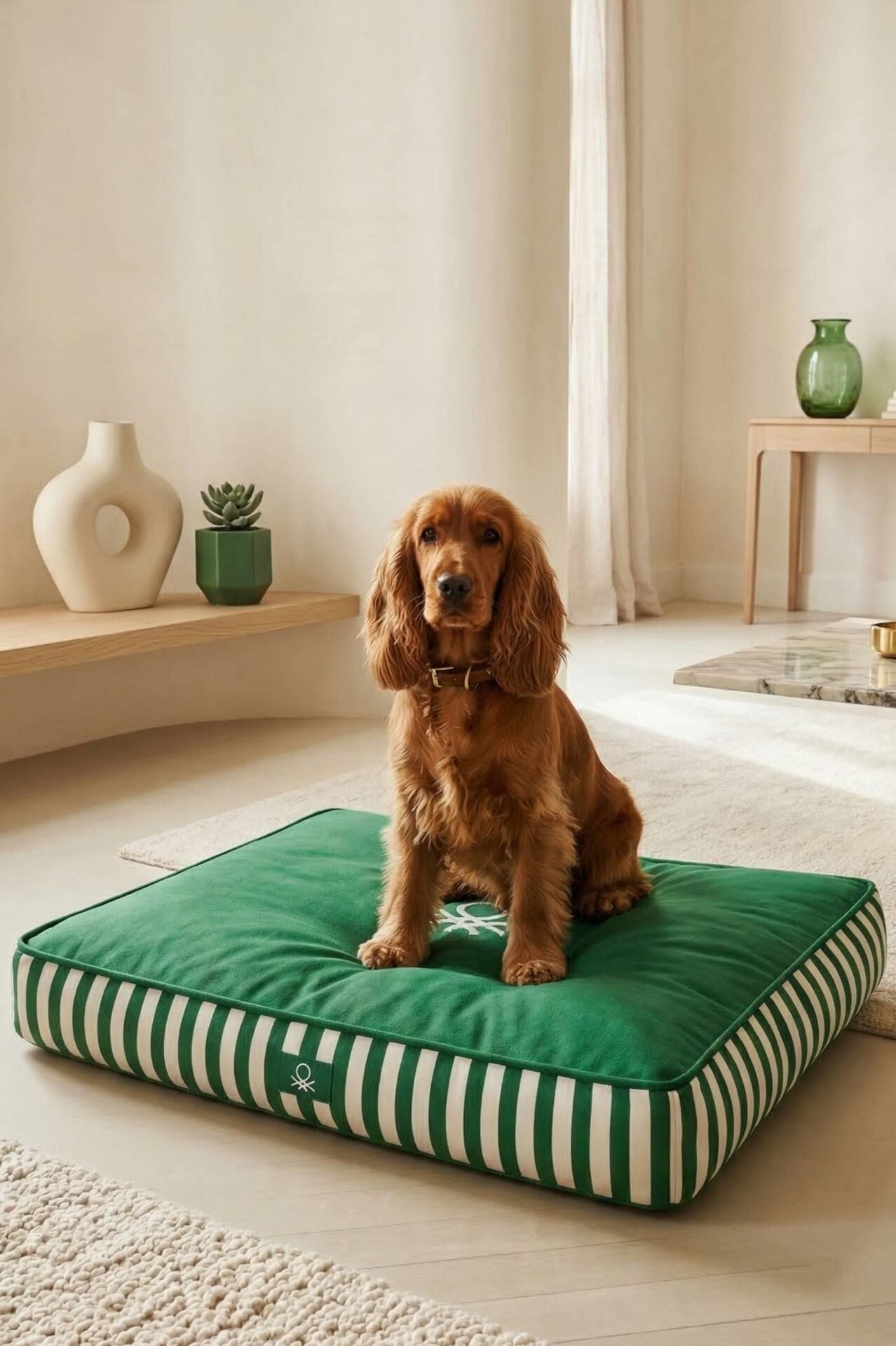 PetBed Çizgili Yeşil
