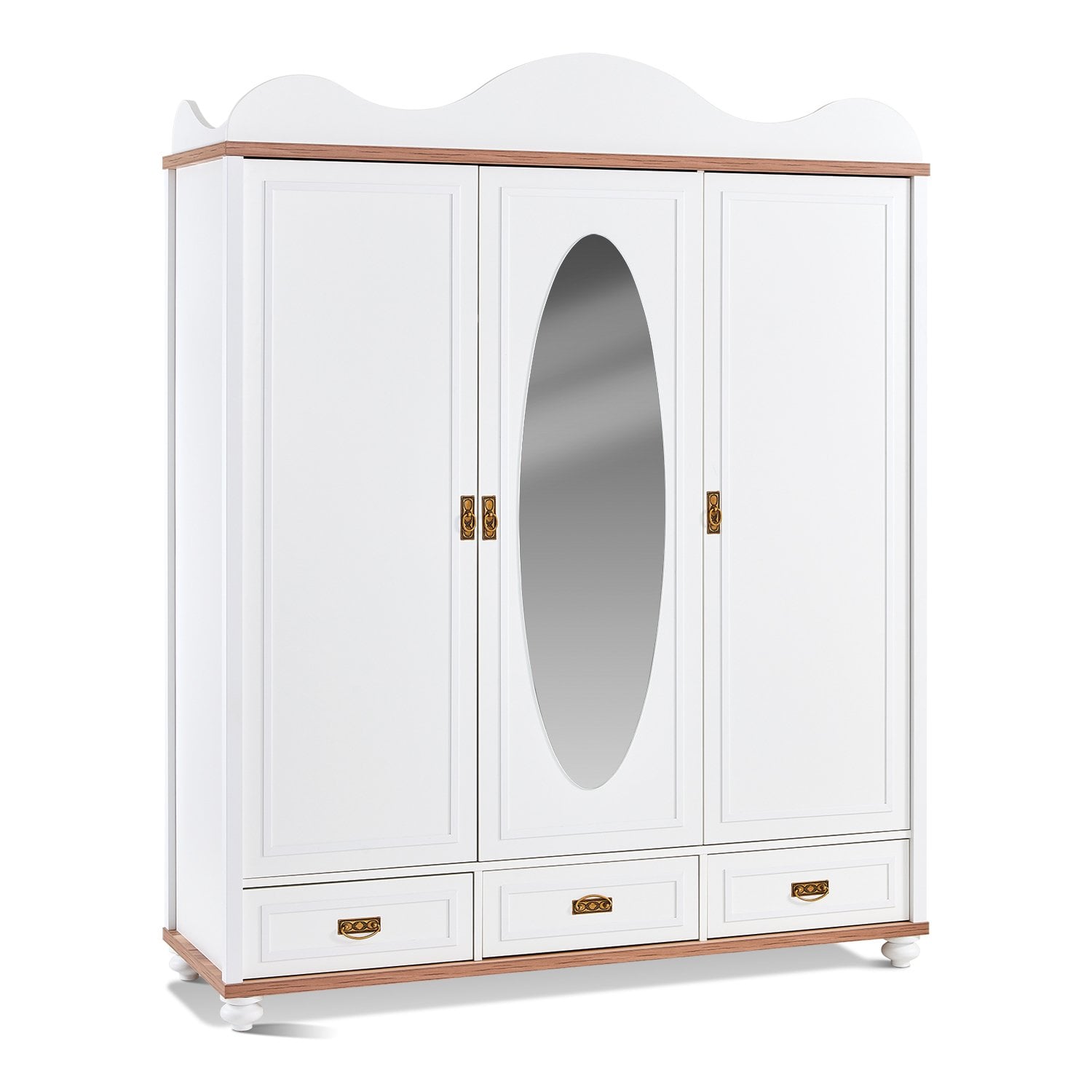 Tiffany 3 Doors Wardrobe