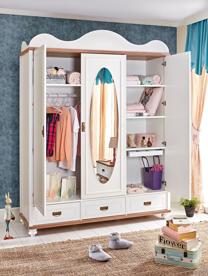 Tiffany 3 Doors Wardrobe