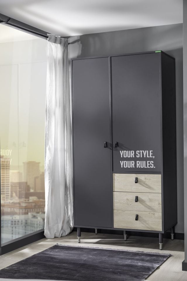 Motto 2 Doors Wardrobe