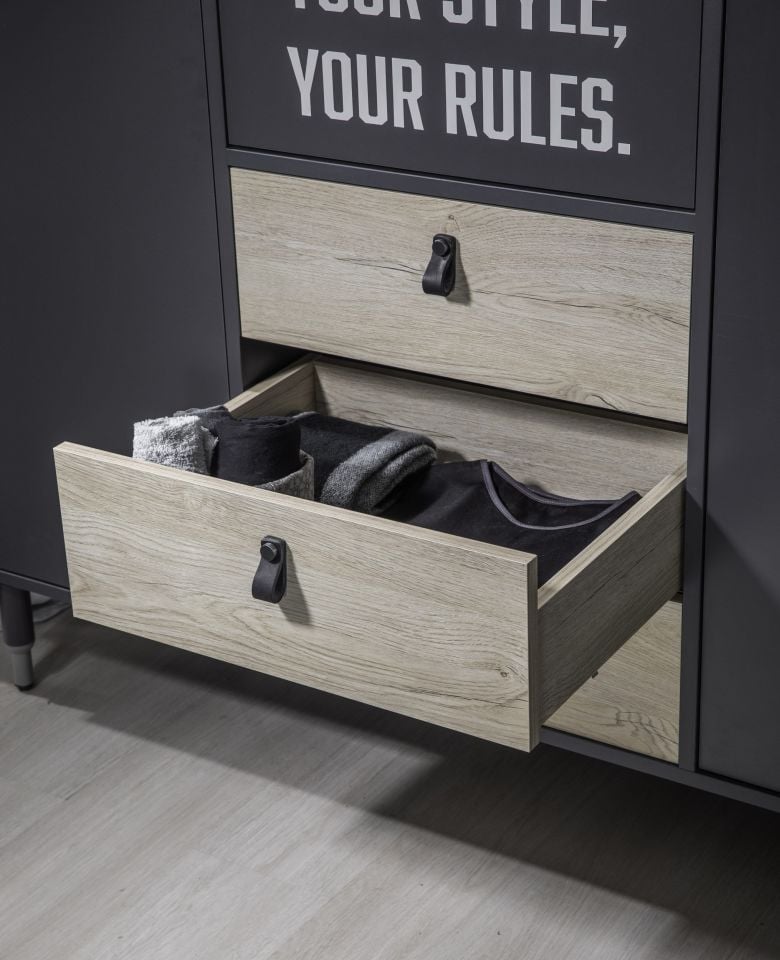 Motto 2 Kapaklı Dolap