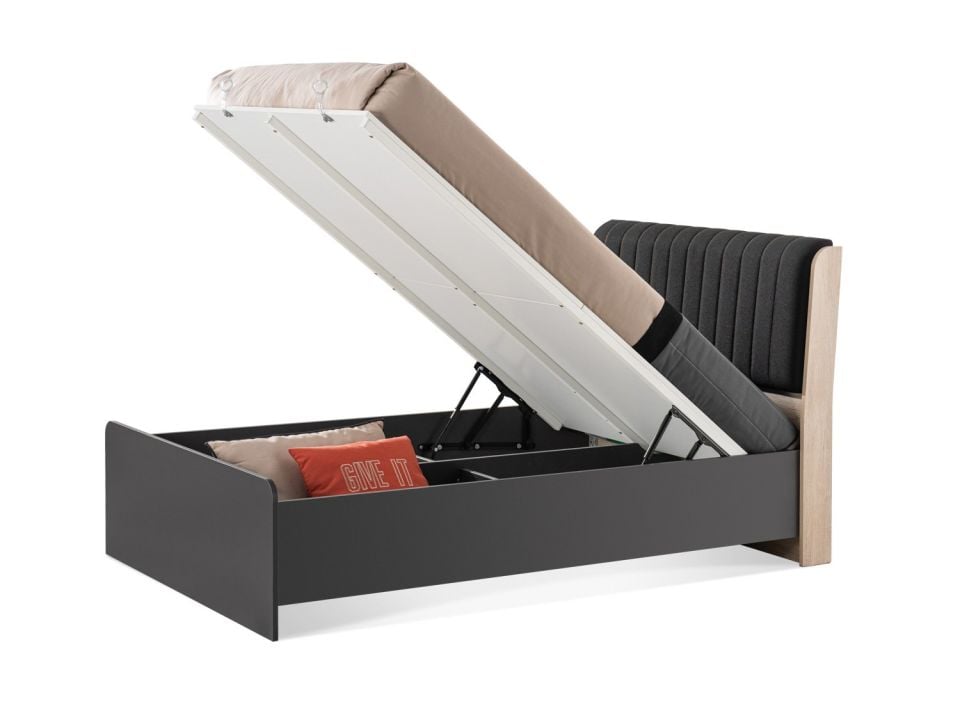 Motto Bed with Base 100x200 cm