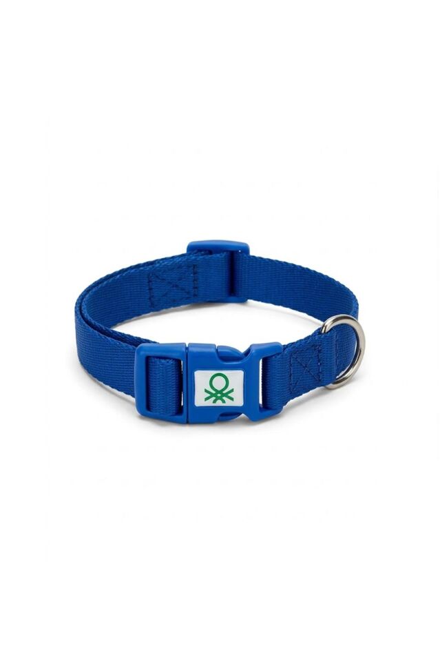Knitted Collar Blue