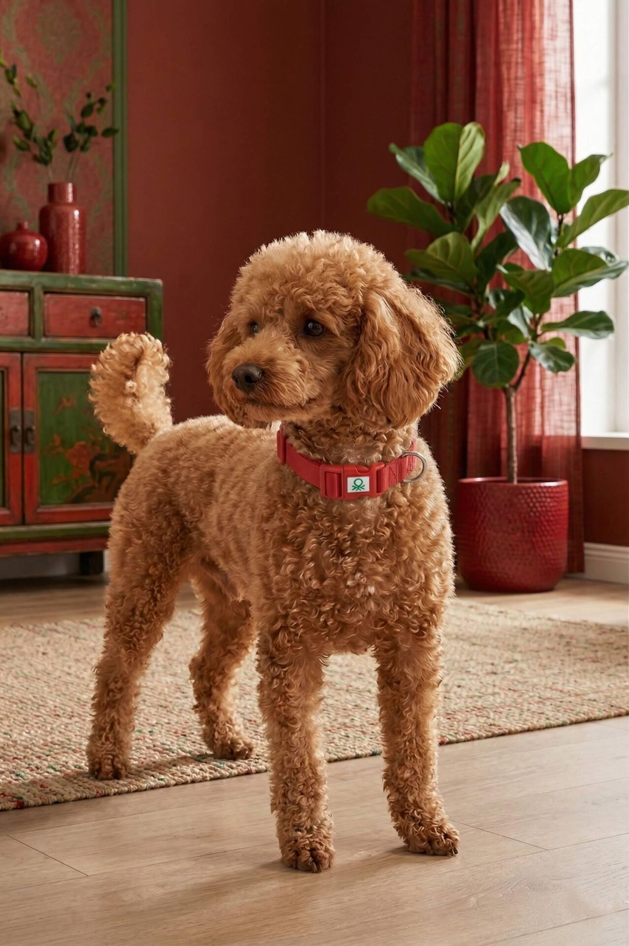 Örme Tasma Kırmızı