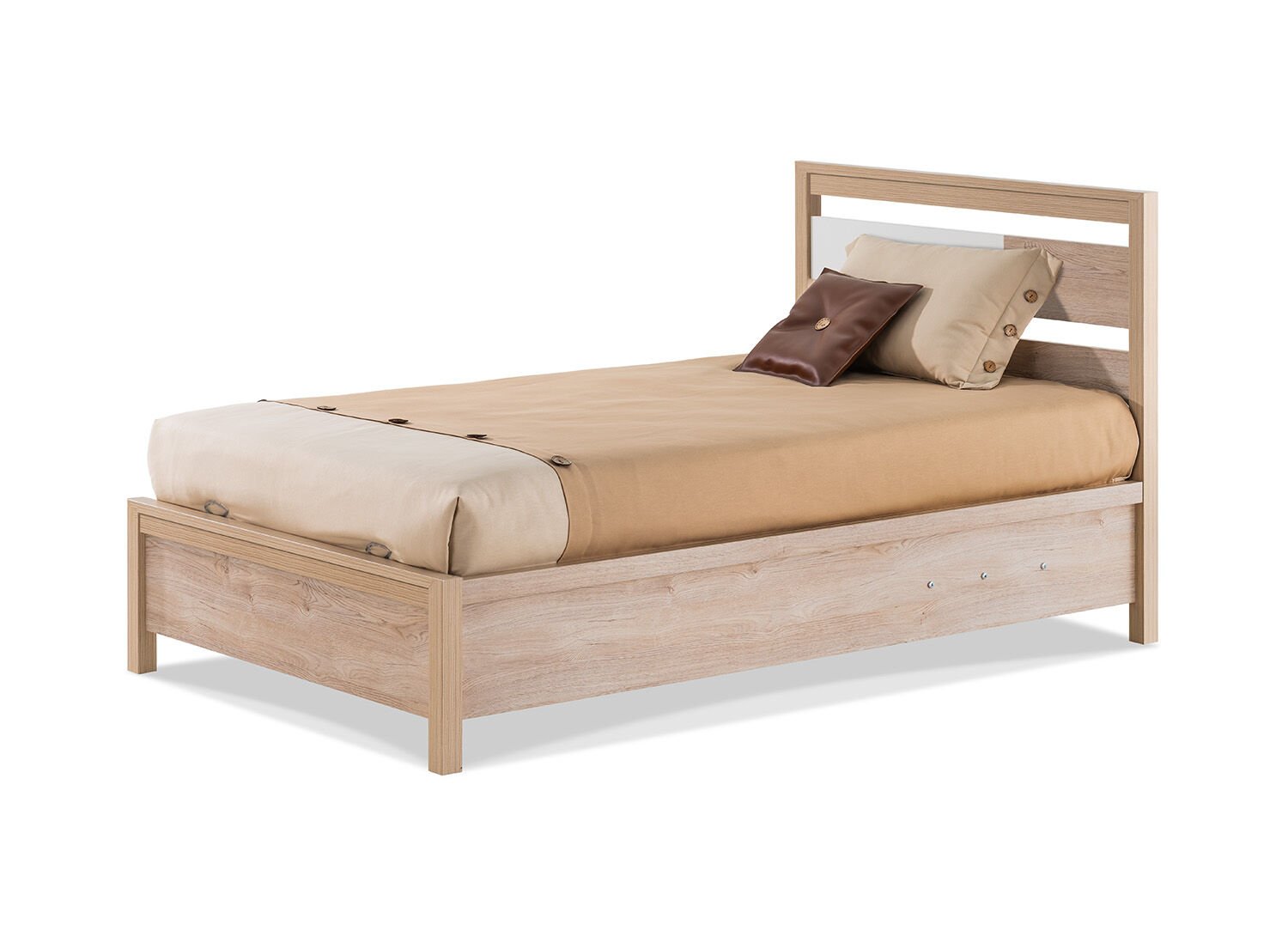Palermo Bed with Base 120x200 cm