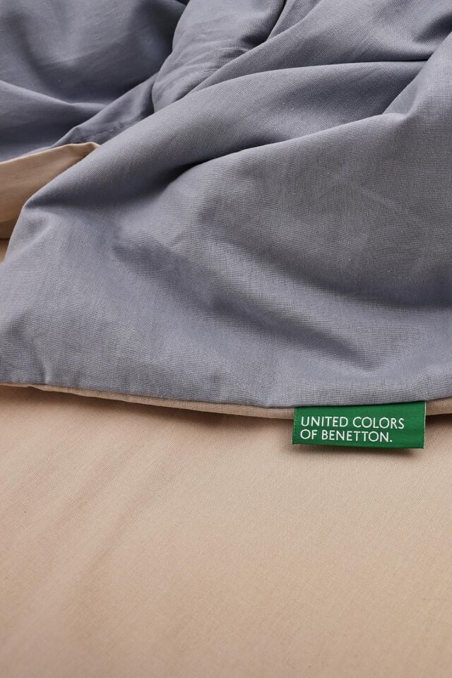 Benetton Nevresim Takımı Gri