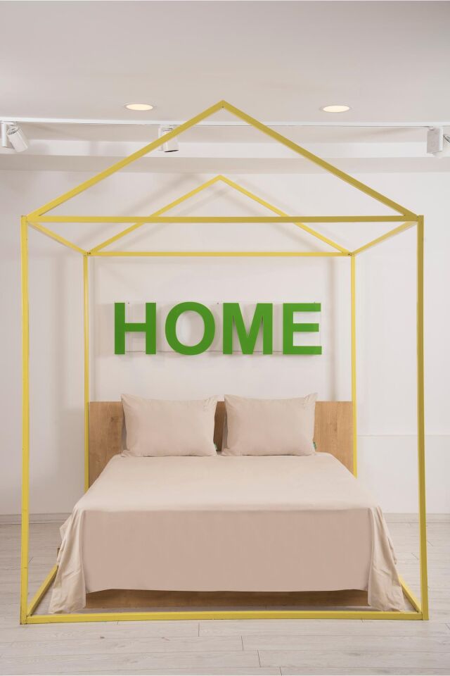 Benetton Nevresim Takımı Bej