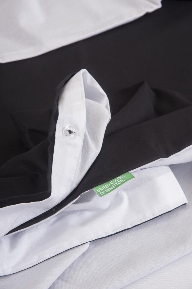 Benetton Nevresim Takımı Siyah