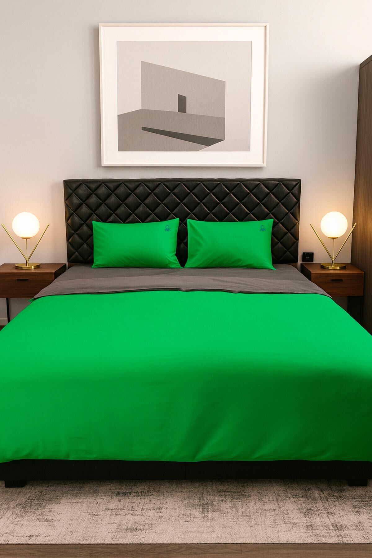 Benetton Nevresim Takımı Yeşil