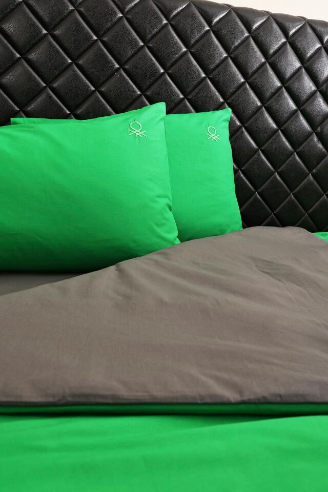 Benetton Nevresim Takımı Yeşil