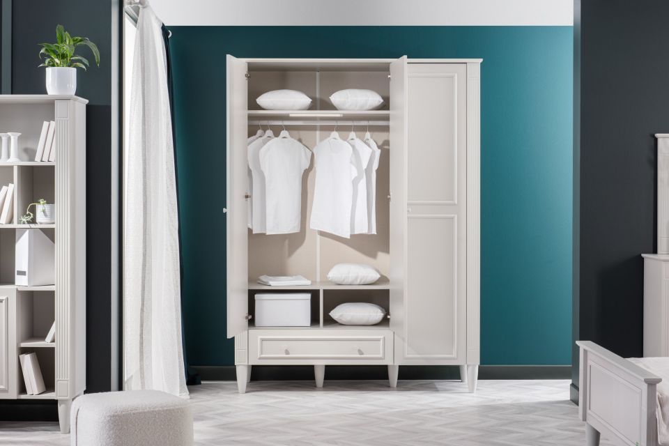 Effie 3 Doors Wardrobe