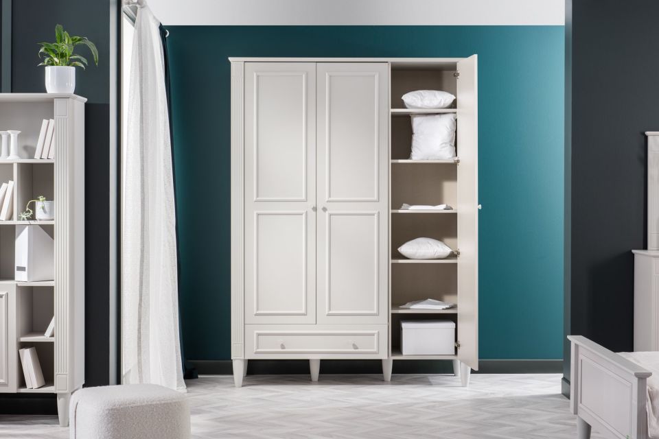 Effie 3 Doors Wardrobe