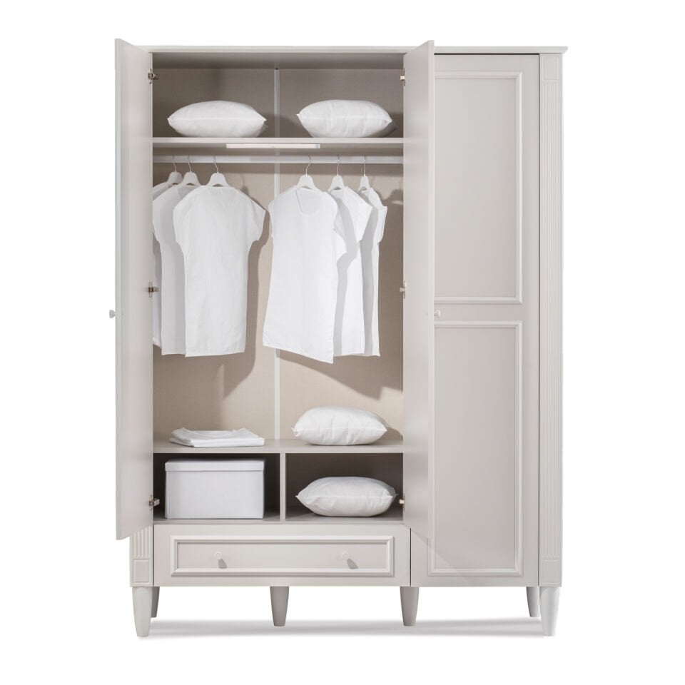 Effie 3 Doors Wardrobe