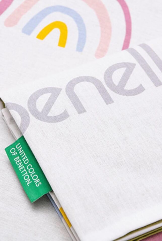 Benetton Nevresim Tek Kişilik Renkli Desenli