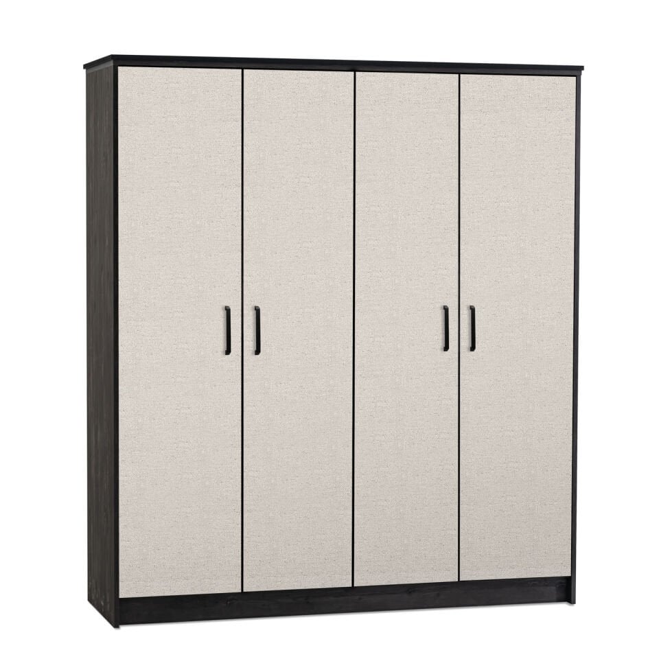 Cosmos 4 Doors Wardrobe