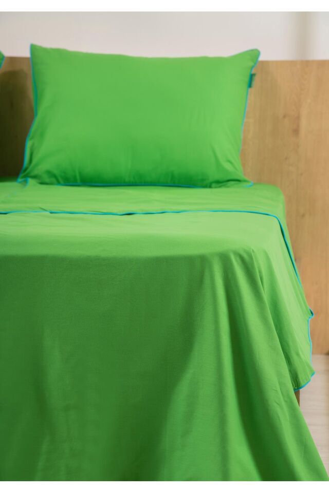 Benetton Nevresim Takımı Yeşil Biyeli