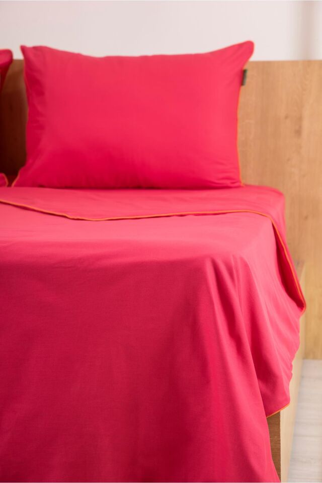 Benetton Nevresim Takımı Pembe Biyeli