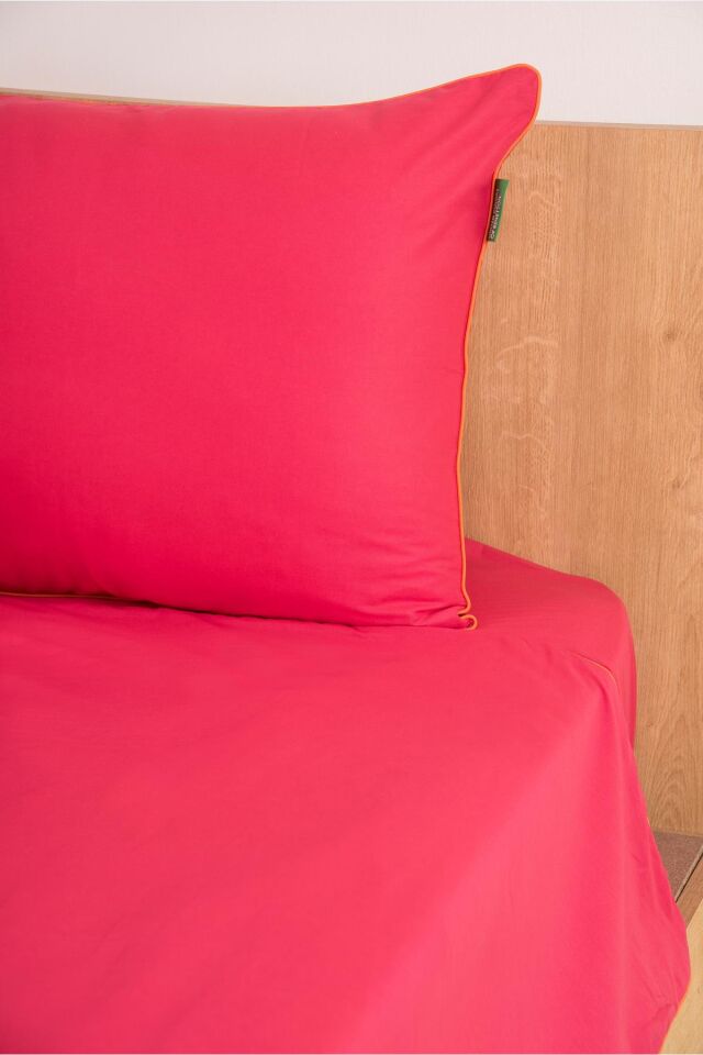 Benetton Nevresim Takımı Pembe Biyeli