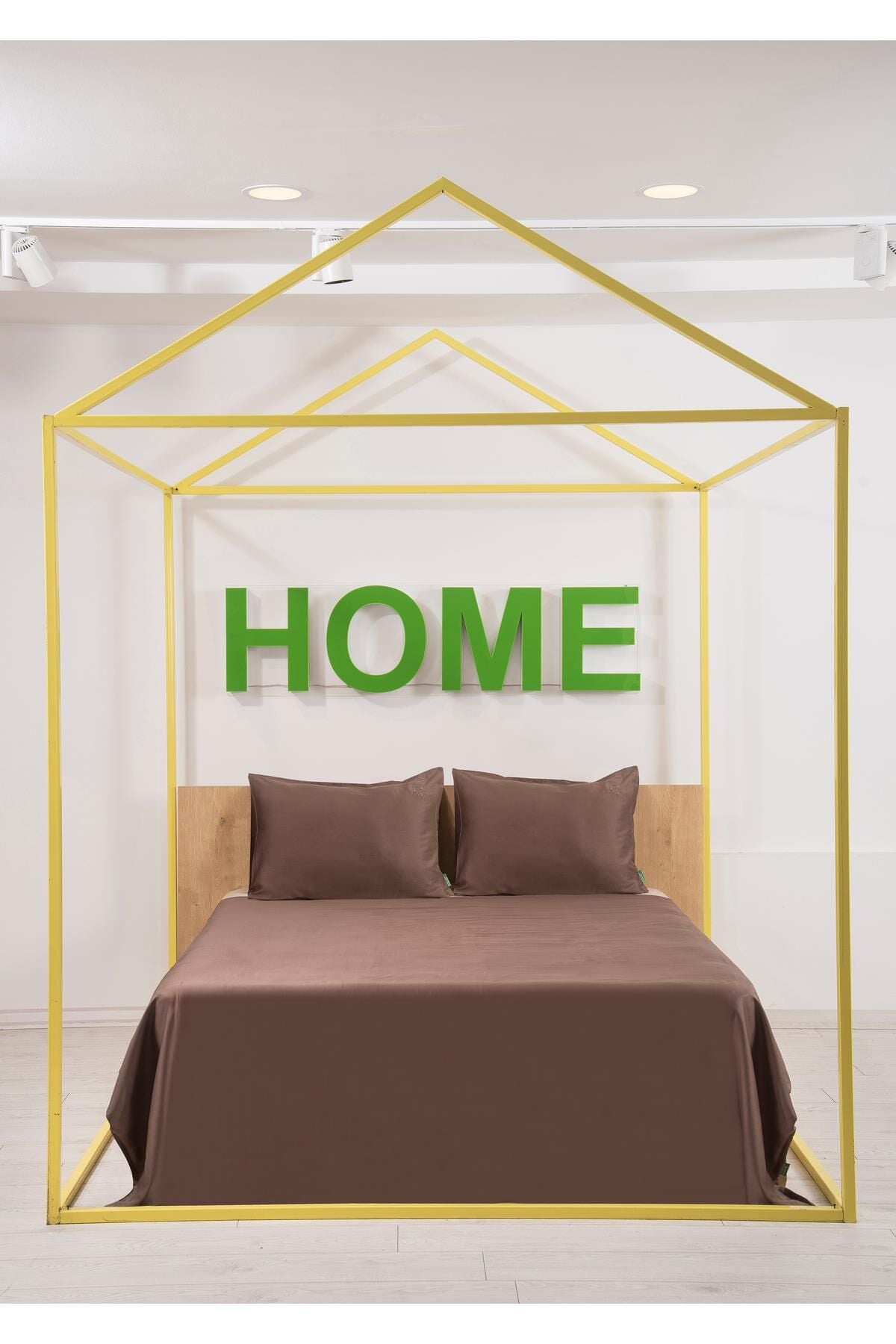 Benetton Nevresim Takımı Kahve