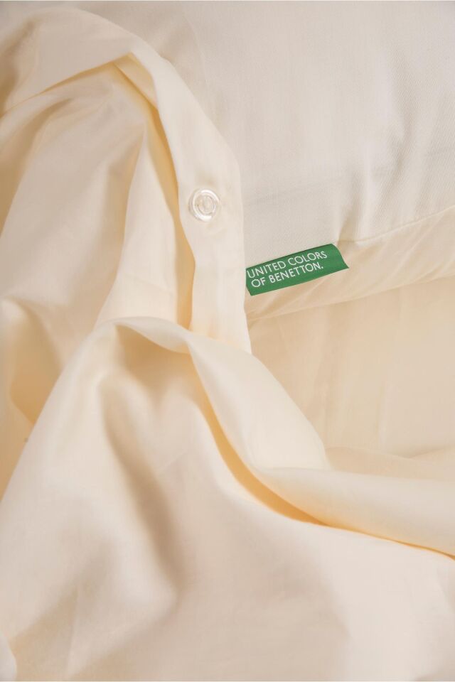 Benetton Nevresim Takımı Beyaz