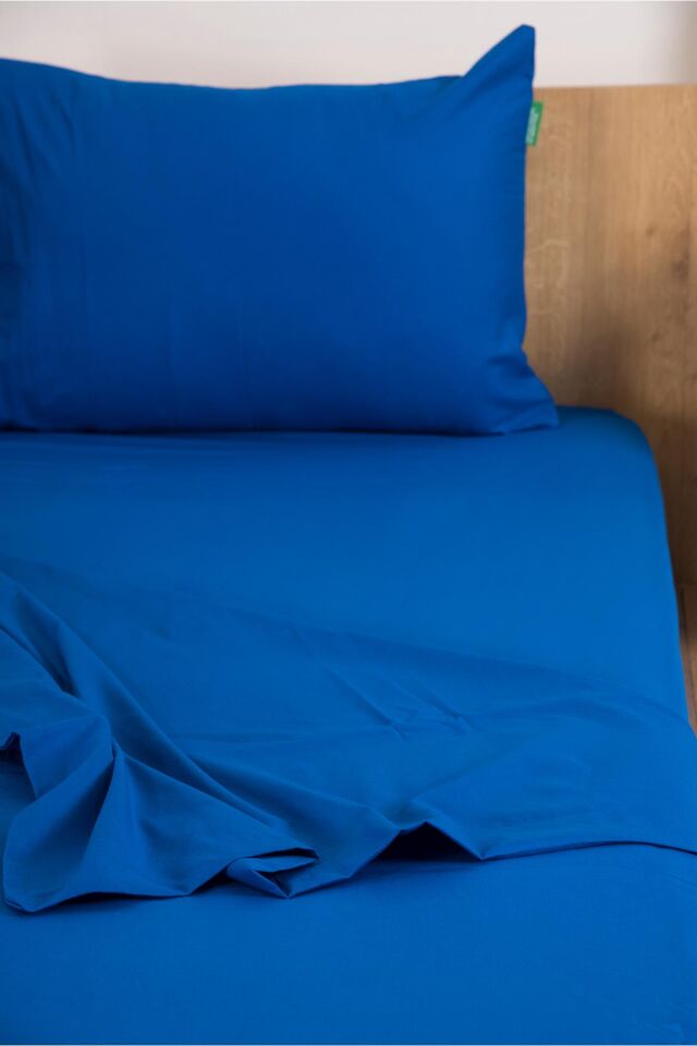 Benetton Nevresim Takımı Tek Kişilik Lacivert