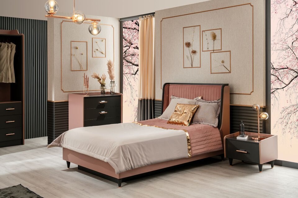 Valencia Bed 100x200cm