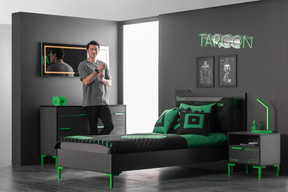 Targon Bed Frame 100x200cm