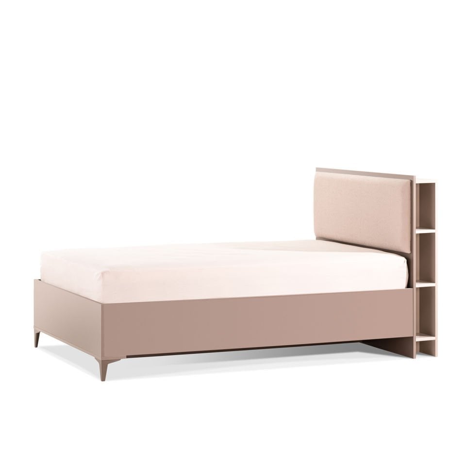 Riga Bett mit Bettkasten 120x200 cm
