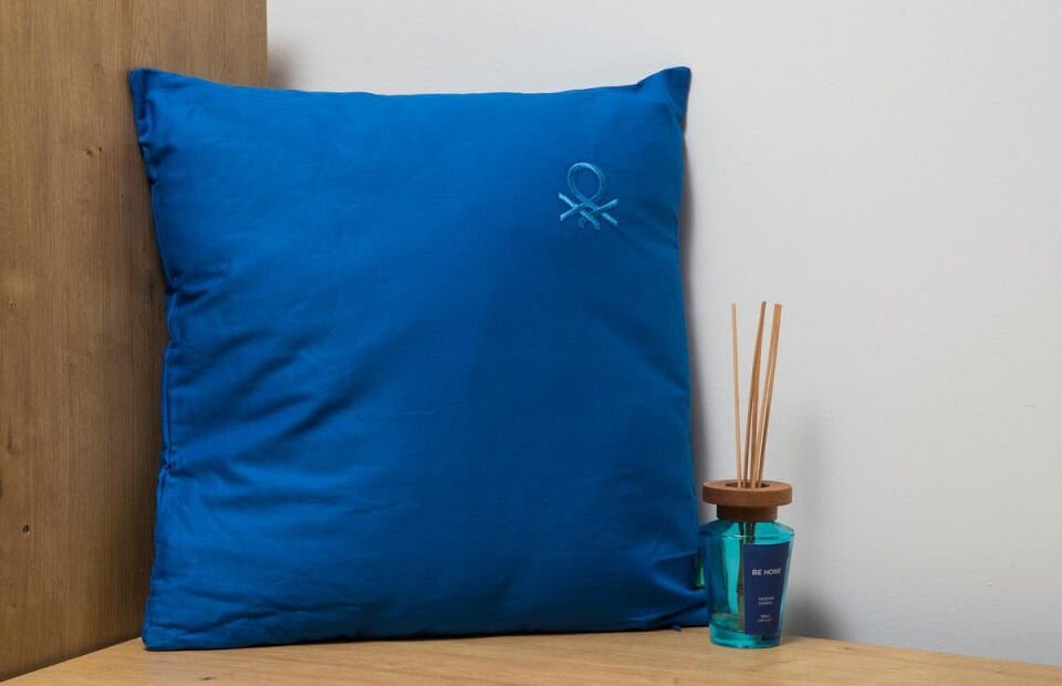 Benetton Cushion Blue