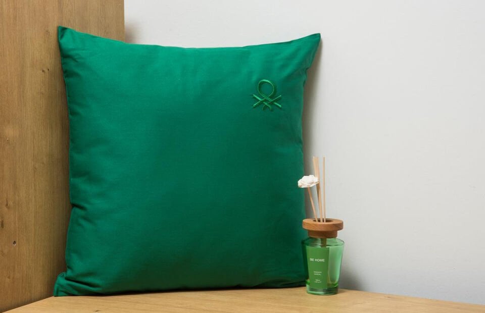 Benetton Cushion Green