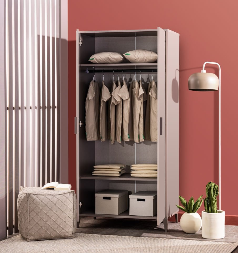 Riga 2 Kapaklı Dolap