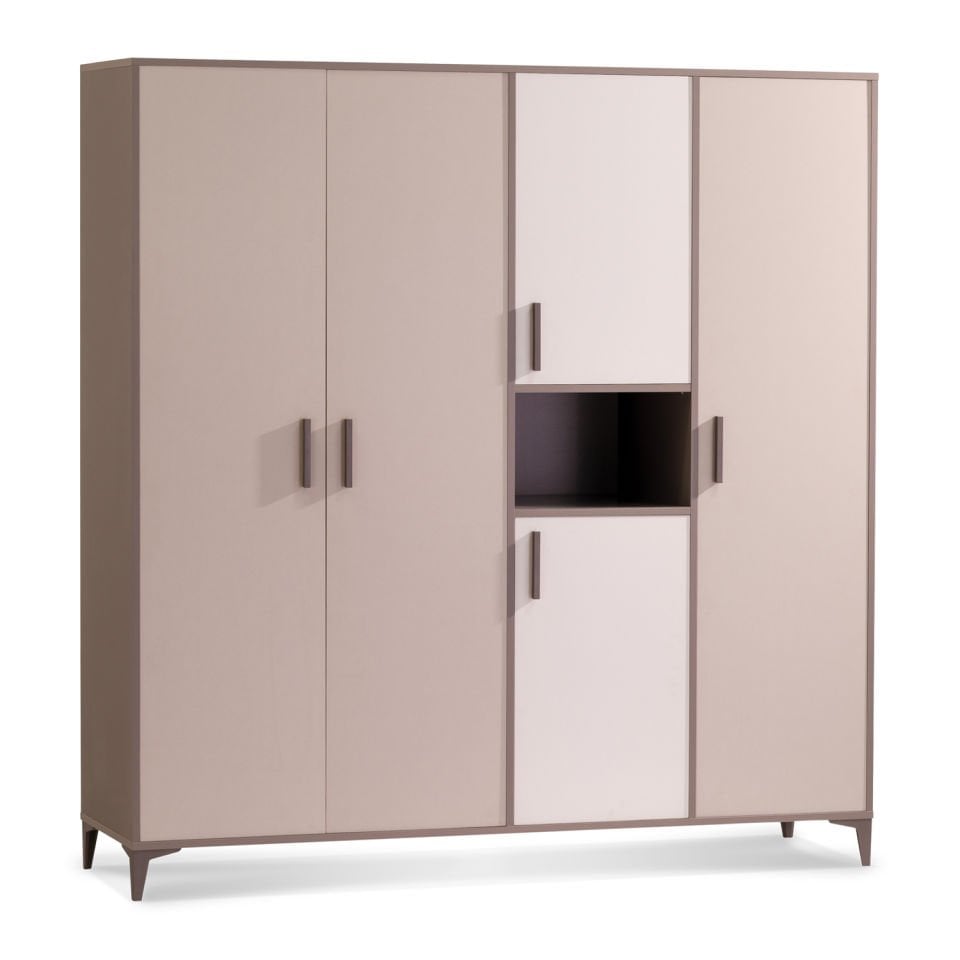 Riga 4 Kapaklı Dolap