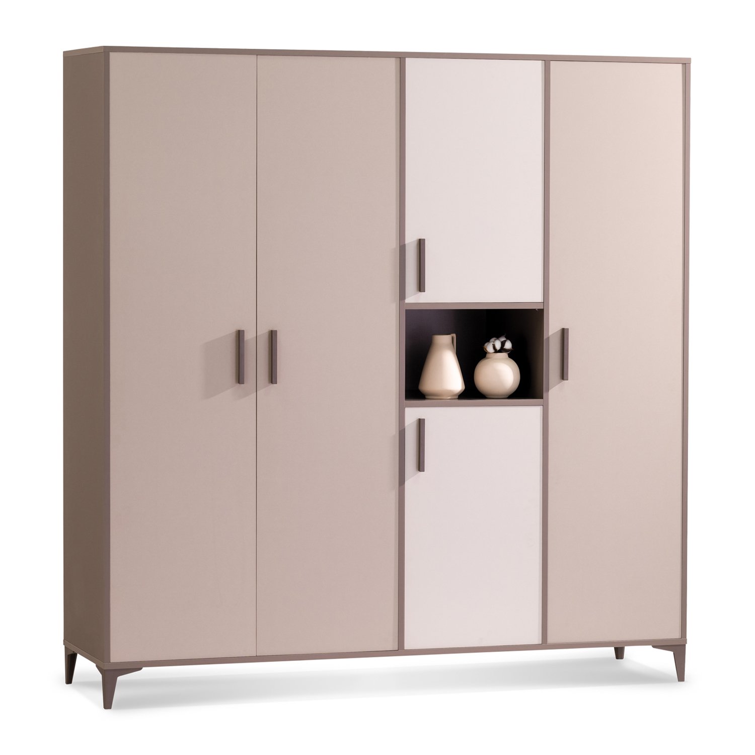 Riga 4 Kapaklı Dolap