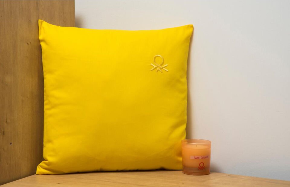 Benetton Cushion Yellow