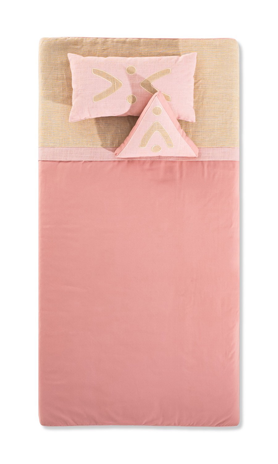 Pink House Boho Yatak Örtüsü
