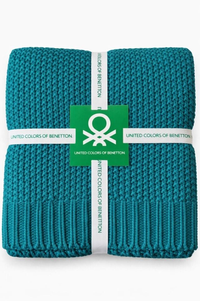 Benetton Blanket Green