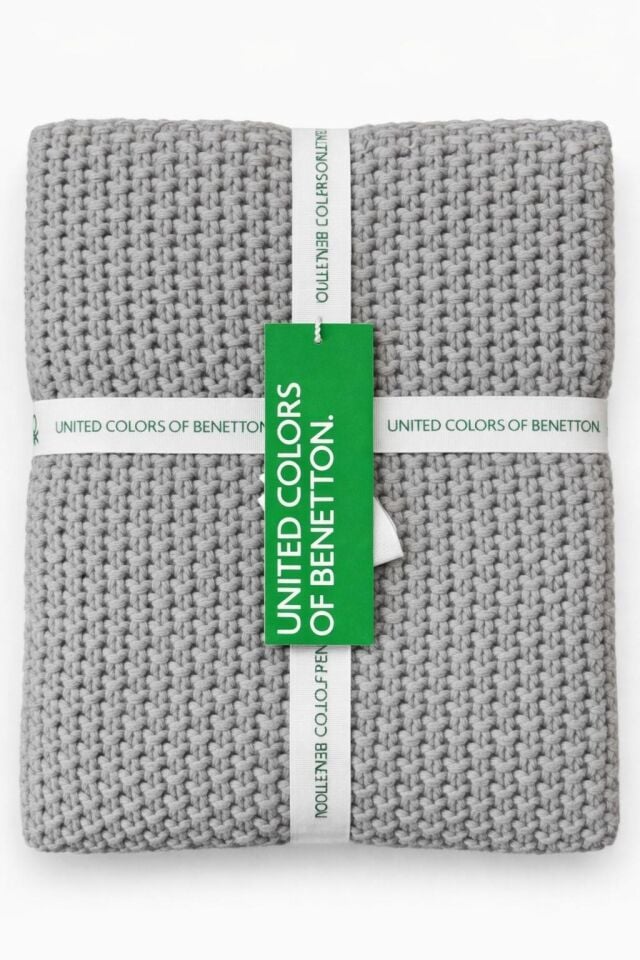 Benetton Battaniye Gri