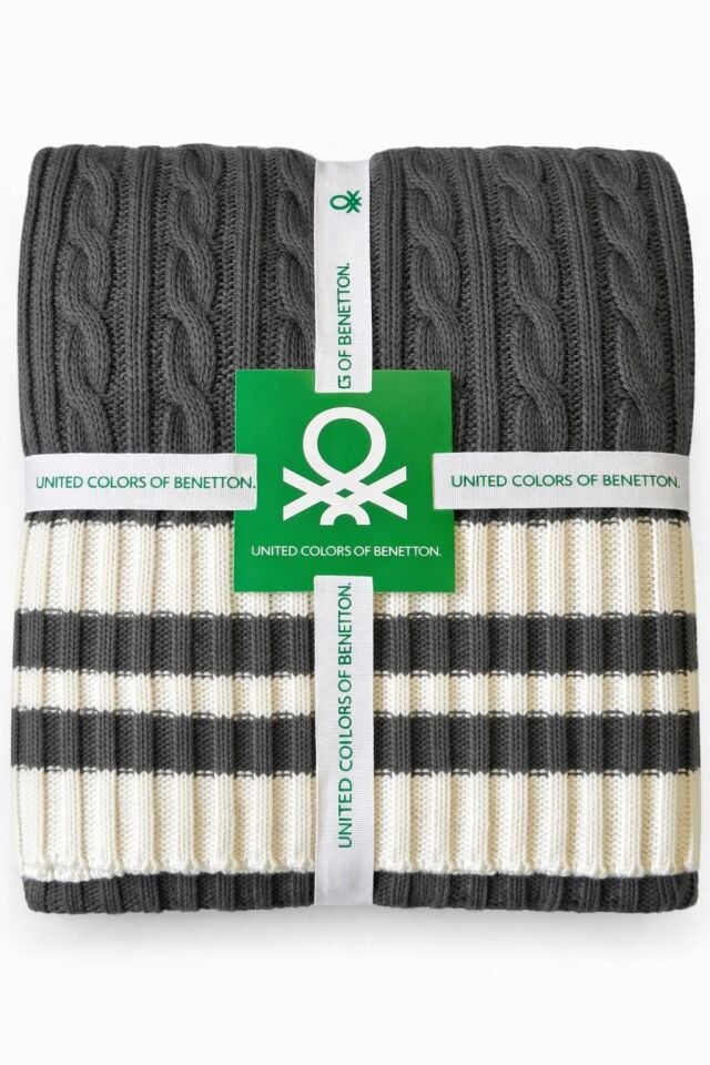 Benetton Blanket Anthracite