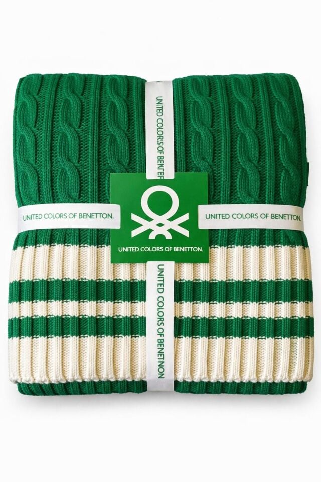 Benetton Blanket Green